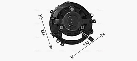 Автозапчасть AVA COOLING AI8445