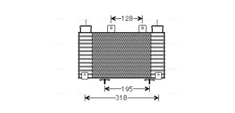 Автозапчасть AVA COOLING MZA4250