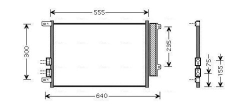 Автозапчасть AVA COOLING ALA5088D