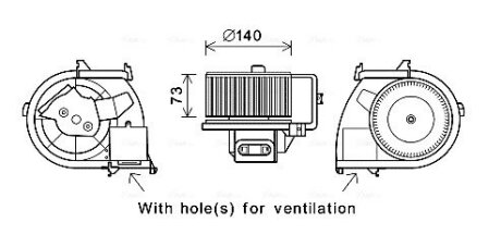 Автозапчасть AVA COOLING RT8594