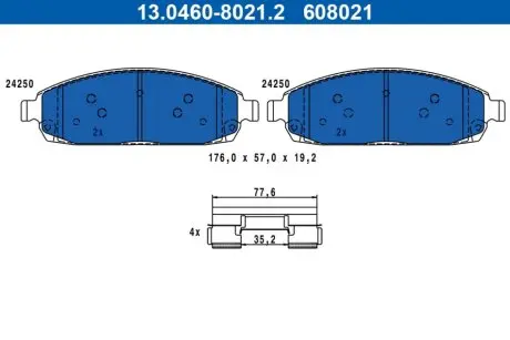 Автозапчасть ATE 13046080212