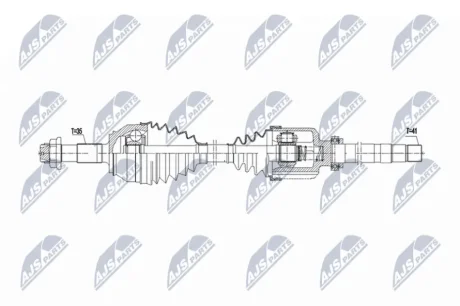 DRIVESHAFT NTY NPW-CT-164