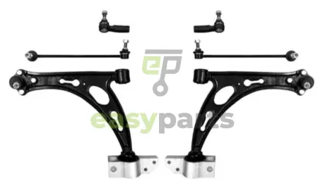Комплект важелів підвіски (передньої) Octavia II/Caddy III 04- RAISO RL-104710-KIT