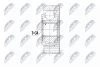 INNER CV JOINT NTY NPW-VW-122 (фото 1)
