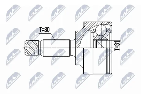 OUTER CV JOINT NTY NPZ-ME-033
