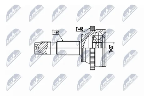 OUTER CV JOINT NTY NPZ-PL-049