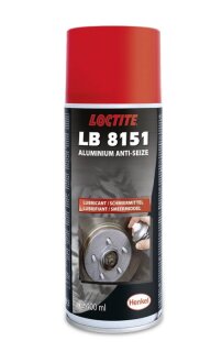 LOCTITE LB 8151, 400ML EGFD Протизадирна змазка з вмістом графіту та алюмінію (до +900°С.) HENKEL / LOCTITE 2758893