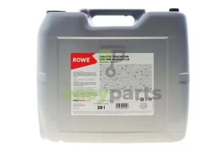 Фото олива 10W40 HIGHTEC TRUCKSTAR MULTI-LA (20L) (ACEA E6/E7/E9/API-CK/MB 228.51/Volvo VDS-4.5/Renault RLD-3) ROWE 20096-0200-99 Олива 10W40 HIGHTEC TRUCKSTAR MULTI-LA (20L) (ACEA E6/E7/E9/API-CK/MB 228.51/Volvo VDS-4.5/Renault RLD-3) ROWE 20096-0200-99