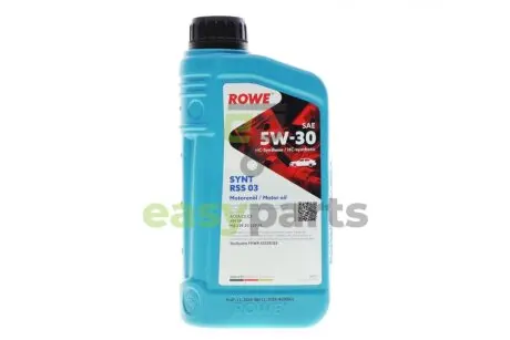 Олива 5W30 HIGHTEC SYNT RSS 03 (1L) (MB 229.31/229.51) (ACEA C2/C3/API SP) ROWE 20372-0010-99