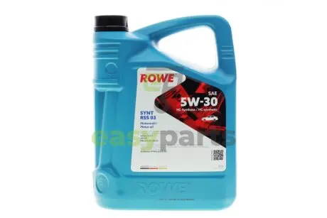 Олива 5W30 HIGHTEC SYNT RSS 03 (5L) (MB 229.31/229.51) (ACEA C2/C3/API SP) ROWE 20372-0050-99