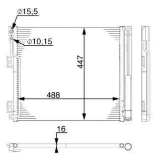 Автозапчасть MAHLE / KNECHT AC570000S