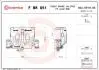 ZACISK HAMULCOWY MERCEDES-BENZ V-CLASS (W447) 03/14-> / MERCEDES-BENZ VITO MIXTO (DOUBLE CABIN) (W447) 10/1 SZT BREMBO FBR051 (фото 2)