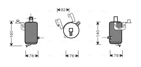 Осушувач кондиціонера AVA COOLING CND203