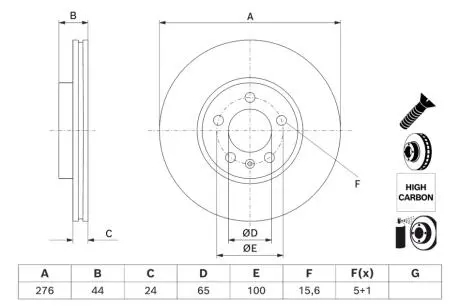 Автозапчасть BOSCH 0986479H71
