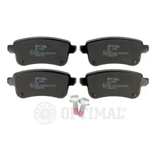Колодки гальмівні (задні) Renault Megane IV/Scenic IV/Grand Scenic IV/Espace/Talisman 16- Optimal BP12850