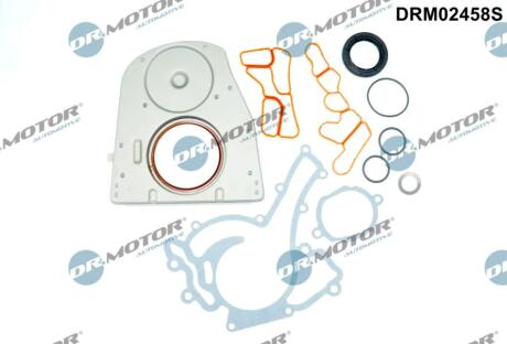 Комплект прокладок двигуна 10 елементiв DR MOTOR DRM02458S