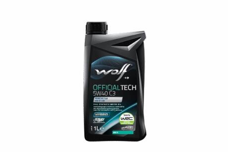 OFFICIALTECH 5W40 C3 1Lx12 Wolf 8333279