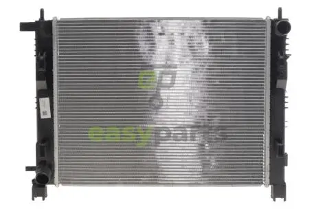 Радіатор охолодження Renault Dokker/Dacia Logan 1.2TCe/1.6/1.5dCi 12- (пошкоджений штуцер) NRF DSC_58443