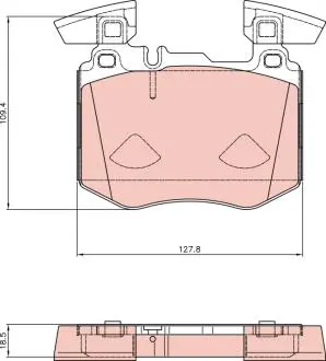 Автозапчасть TRW GDB8310