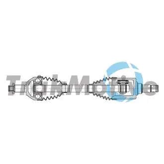 AUDI Напіввісь передн. лів. A1 (8X1, 8XK) 1.0 TFSI 16-18, SEAT, SKODA, VW TRAKMOTIVE 30-2168