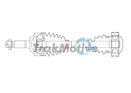 Фото 1 - trakmotiv db напіввісь передн. лів. / прав. sprinter 3,5-t (b906) 310 cdi 09-16 TRAKMOTIVE 30-2059 TRAKMOTIV DB Напіввісь передн. лів. / прав. SPRINTER 3,5-t (B906) 310 CDI 09-16 TRAKMOTIVE 30-2059 (фото 1)