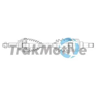 FORD Напіввісь передн. лів. FIESTA V 1.25 16V 03-08 TRAKMOTIVE 30-2153