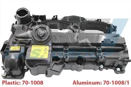 Кришка клапанів BMW 3 (F30/F80)/4 (F32/F82)/5 (F10/)X5 (F15/F85) 09- N20 B20 IJS GROUP 70-1008