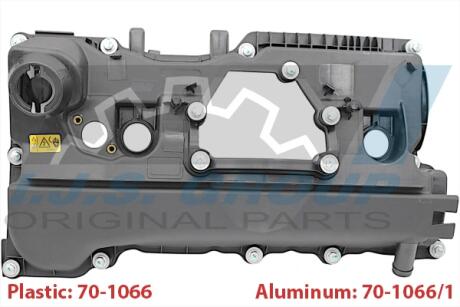 Кришка клапанів BMW 3 (E46/E90)/5 (E60) 01- N42/N46 IJS GROUP 70-1066 (фото 1)