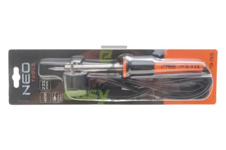 Паяльник (40W) 230V~50Hz NEO TOOLS 19-155