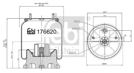 Автозапчасть FEBI BILSTEIN 176620