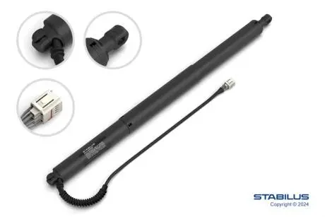 SPREZYNA GAZOWA VOLVO S90 03/16> L: 605 SKOK: 168 POWERISE PR SZT STABILUS 492874