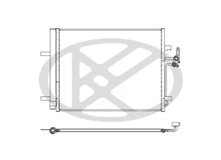 Радіатор кондиціонера KoyoAir KOYORAD CD320464
