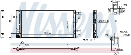 SKRAPLACZ KLIMAT NISSENS 941344