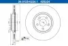 TARCZA HAM PRZOD 320X25 V ATE 24012502241 (фото 1)