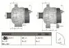 Alternator MB A-CLASS (W168) 97-05 DENSO DAN3035 (фото 3)