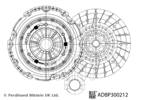 SPRZ.KPL. MAZDA BLUE PRINT ADBP300212