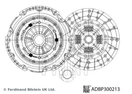 SPRZ.KPL. MAZDA BLUE PRINT ADBP300213
