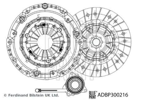 SPRZ.KPL. VAG BLUE PRINT ADBP300216