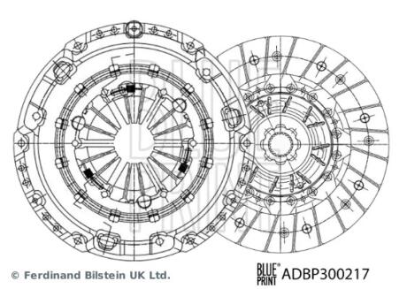 SPRZ.KPL. VAG BLUE PRINT ADBP300217