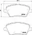 Фото 2 - ford гальмів.колодки передн.b-max,transit courier 12- JAPANPARTS PA-0301AF FORD гальмів.колодки передн.B-Max,Transit Courier 12- JAPANPARTS PA-0301AF (фото 2)