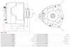 ALTERNATOR 12V 130A Z KOLEM AFP REGENER AS-PL A6217SR (фото 5)