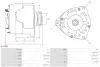ALTERNATOR 12V 120A Z KOLEM AS-PL A3748S (фото 5)
