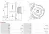 ALTERNATOR Z KOLEM AFP AS-PL A0859SEG (фото 5)