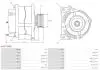 ALTERNATOR Z KOLEM AFP AS-PL A0877SEG (фото 5)