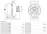 ALTERNATOR Z KOLEM AFP AS-PL A0988SEG (фото 5)