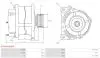 ALTERNATOR Z KOLEM AFP AS-PL A3767VALEO (фото 5)