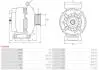 ALTERNATOR REGENER AS-PL A5048SR (фото 1)