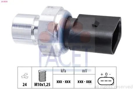 CZUJNIK CISNIENIA FACET 250026