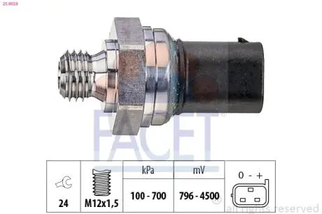 CZUJNIK CISNIENIA FACET 250028