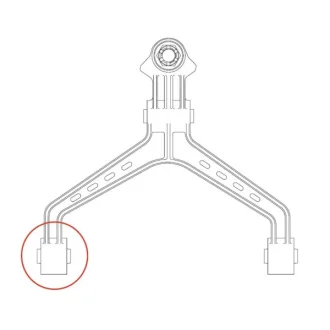 Сайлентблок рычага передняя ось Jeep Grand Cherokee 11- Dodge Durango 11- CTR GV1022